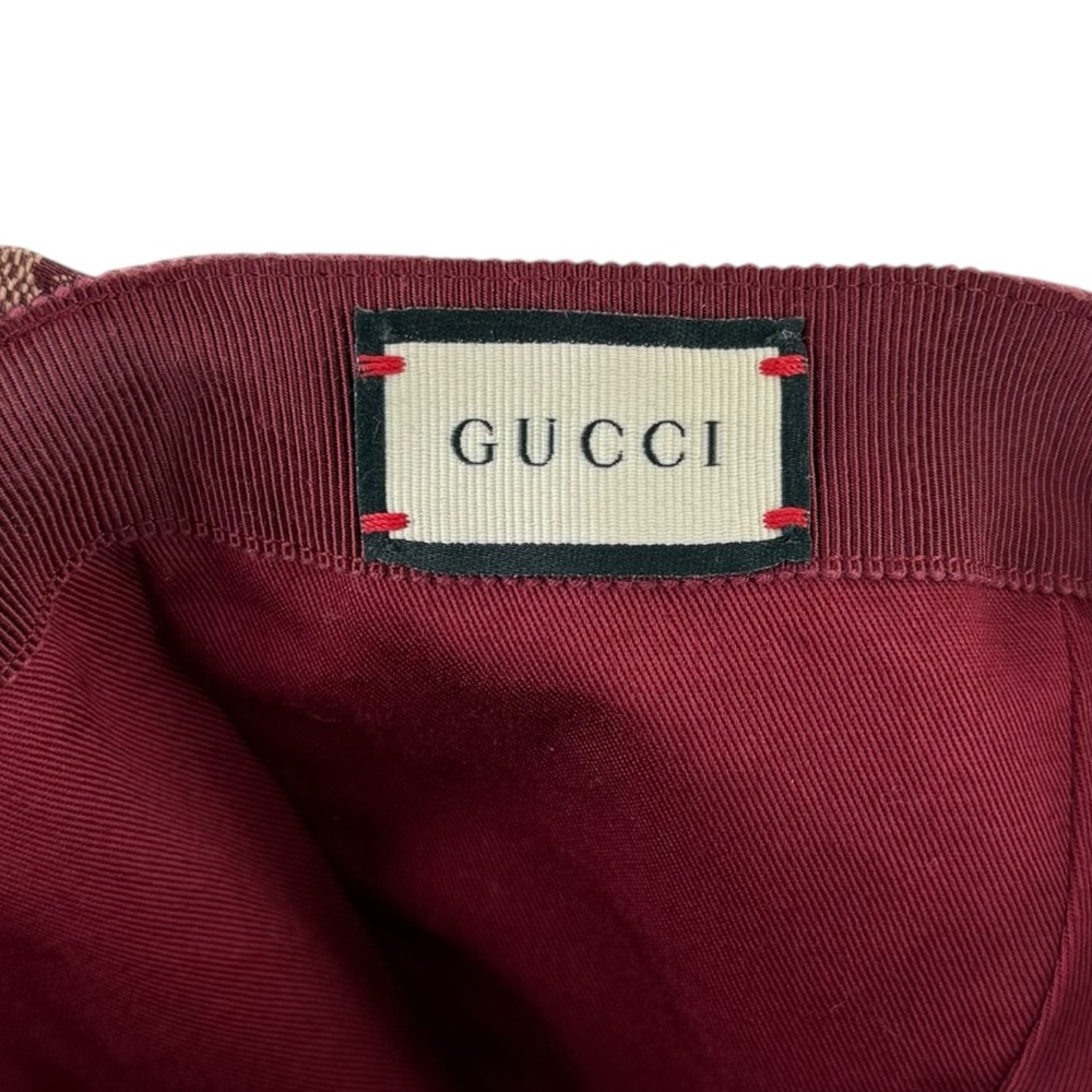 Gucci Monogram Logo Patch Baseball Cap Hat - image 8